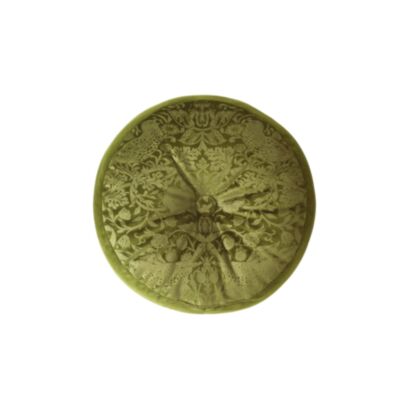 Strawberry Thief Embossed Olive 38cm Filled Circular Cushion  