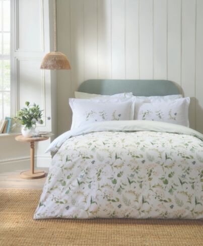 Wild Floral Green Bedding